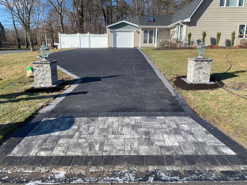 Centereach Asphalt Driveway Installation