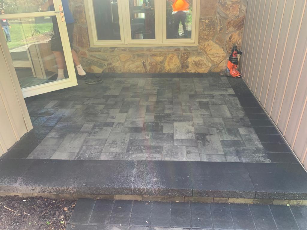 Coram Interlock Paving Installation