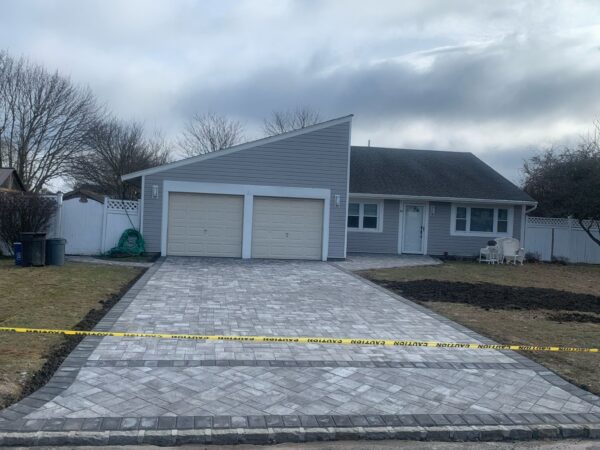 Concrete Paver Driveway in Medford, NY